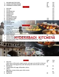 Hyderabadi Kitchens menu 3