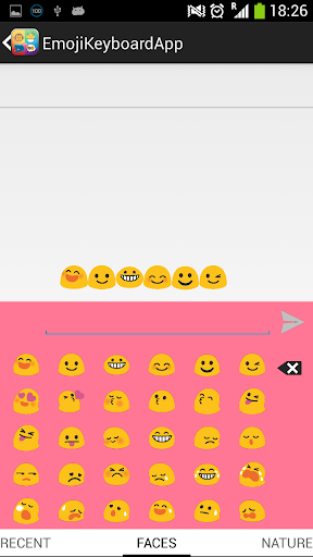 Cute Pink Love Emoji Keyboard