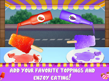 Indian Ice Gola Maker - Rainbow Ice Slush Maker poster 16