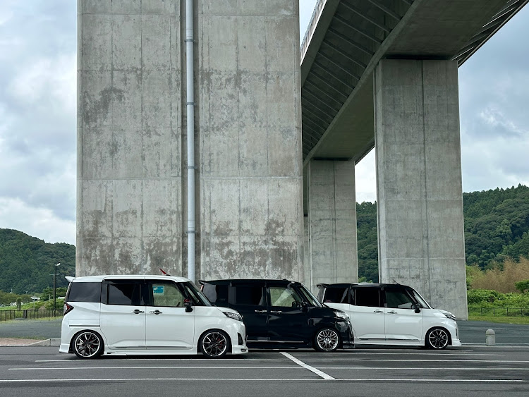 ルーミーカスタムの一気載せ・車検の為の第1歩・ひさしぶりの投稿に関するカスタム事例の投稿画像2枚目