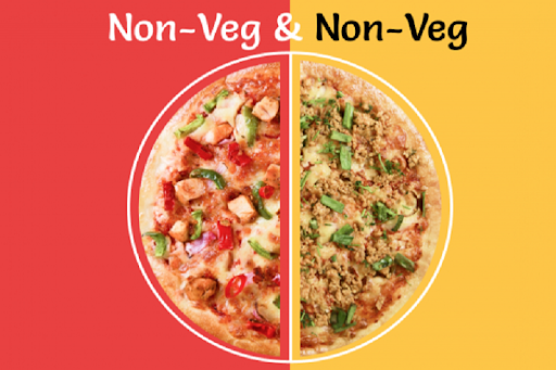 Non-Veg & Non-Veg Medium Pizza