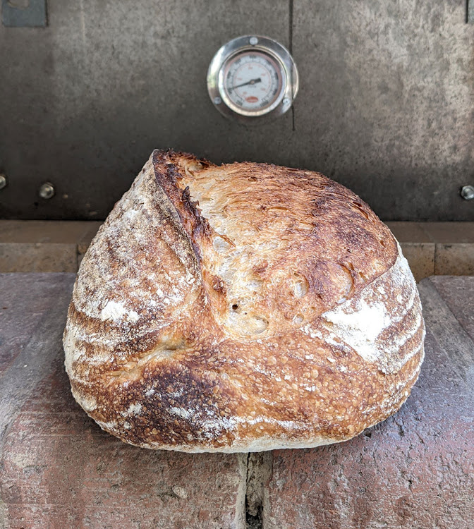 A sourdough from Linden Loaves.