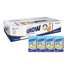 Thùng 48 hộp sữa NutiFood NUVI GROW 110ml