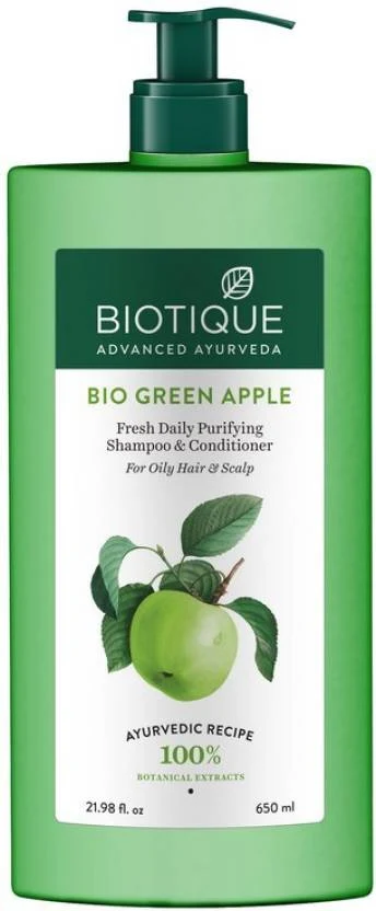 BIOTIQUE GREEN APPLE SHAMPOO 180ML