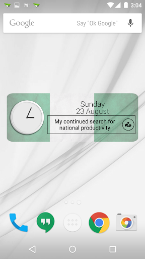 Nigeria Clock RSS Widget