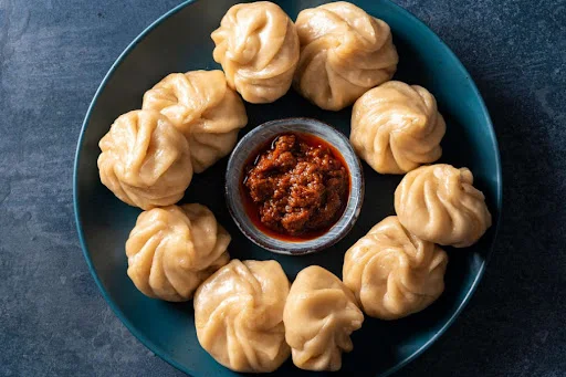 Veg Steam Momos (6 Pcs)