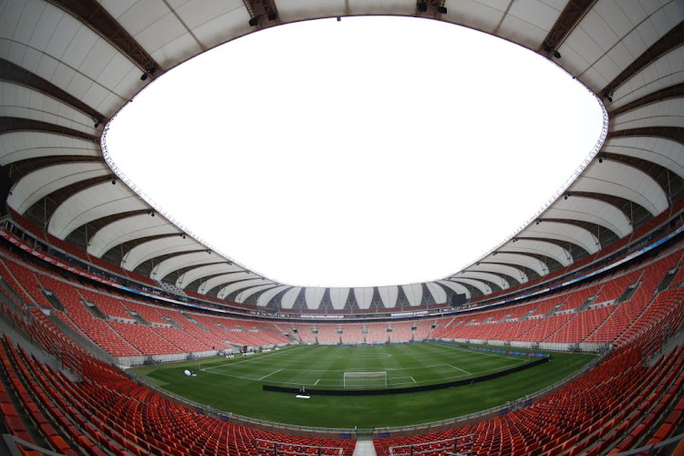 A view of the Nelson Mandela Bay Stadium.