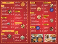 Sri Annapurna menu 1