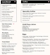 Flamingo Globally Inspired Food menu 1