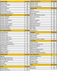 Flavours Of Bengal menu 2