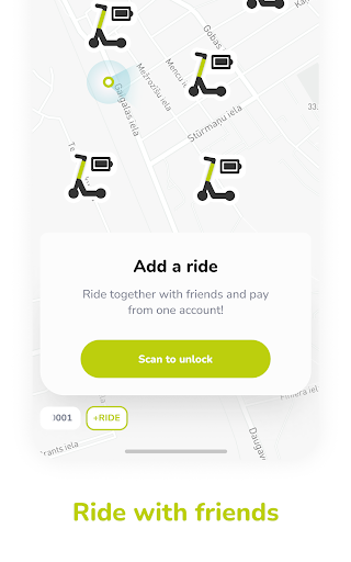 Screenshot FAST - Kick Scooter Sharing