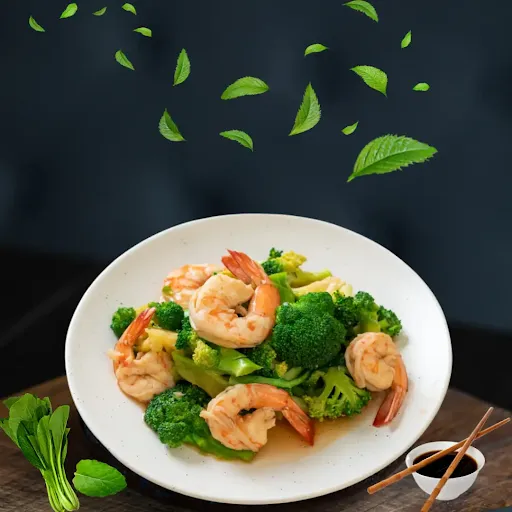 Prawns Salad With Exotic Veggies