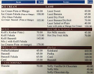Shiv Malhar Lassi And Tak menu 1