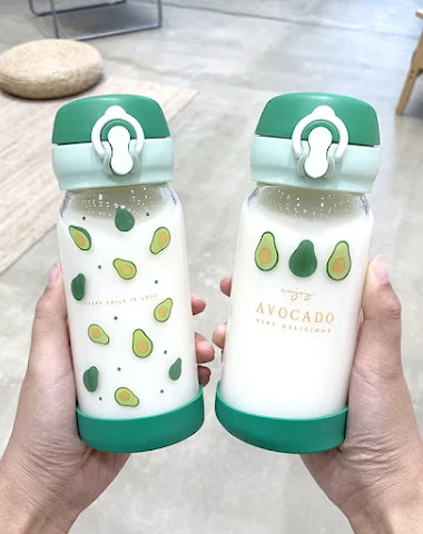 Avocado bullet glass for smoothies - 2