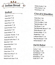 Sigdi Restaurant menu 1