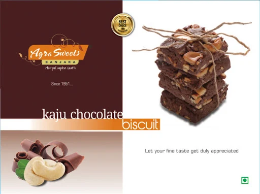 Kaju Chocolate Biscuits