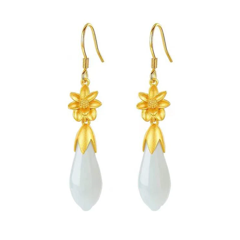 Title 1, S925 Sterling Zilveren Stijl Magnolia Hetian Wi...