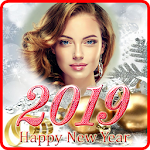 Cover Image of Herunterladen New year photo frame 2019 1.1 APK
