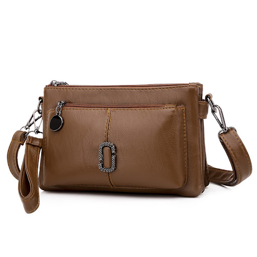 Title 4, Fashion Crossbody Soft Leather Shoulder Bag off...