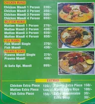 Alsafa Restaurant menu 3