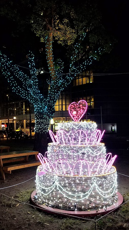 Frozen Castle area of Hiroshima Dreamination, 2018