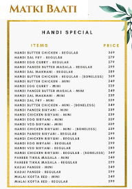 Matki Baati menu 8