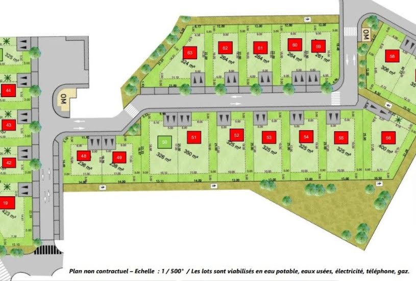  Vente Terrain à bâtir - 326m² à Port-la-Nouvelle (11210) 