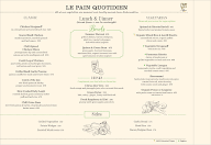 Le Pain Quotidien menu 4