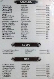 Veggi  Family Restaurant menu 3