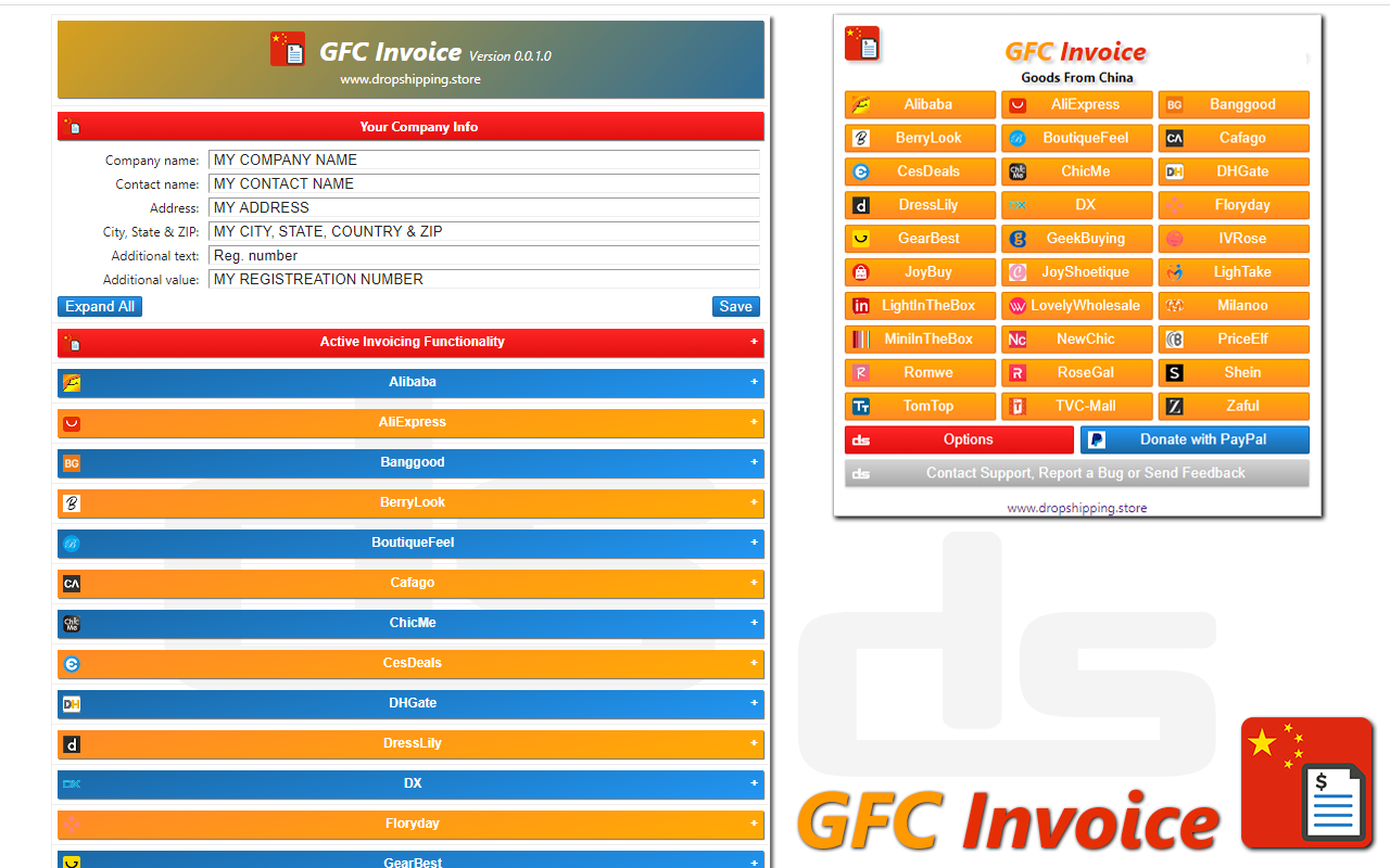 GFC Invoice Preview image 5