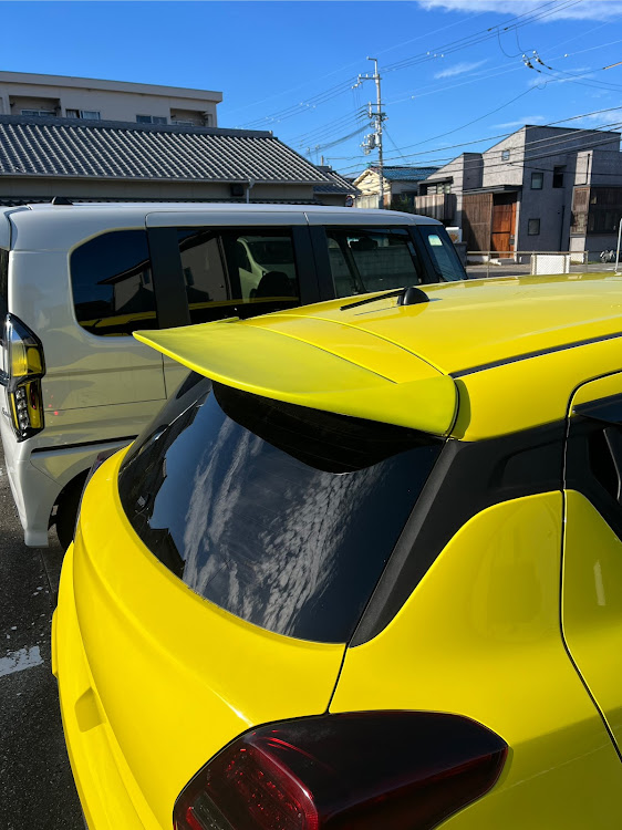 スイフトスポーツのzc33s・スイスポ・スイスポ乗りと繋がりたい・スポイラー・kookysに関するカスタム事例の投稿画像3枚目