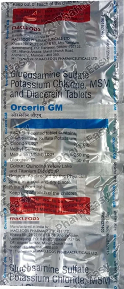 ORCERIN GM TAB 15'S