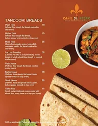 Rang De Kesar menu 3