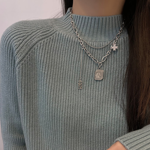 Title 7, European And American Double-layer Fashion Bran...