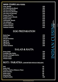 The Lantern menu 2