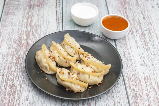 Chicken Steamed Momos [6 Pieces, Regular]