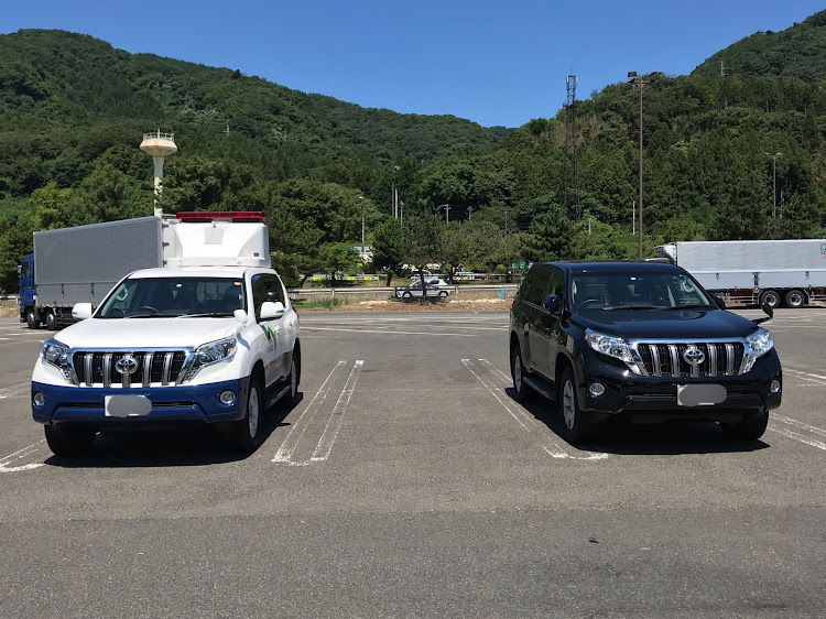ランドクルーザープラドのランドクルーザープラド150・NEXCO東北・はたらくくるまに関するカスタム事例の投稿画像2枚目