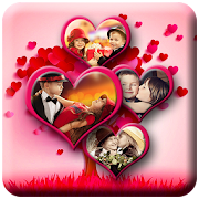 love photo collage  Icon