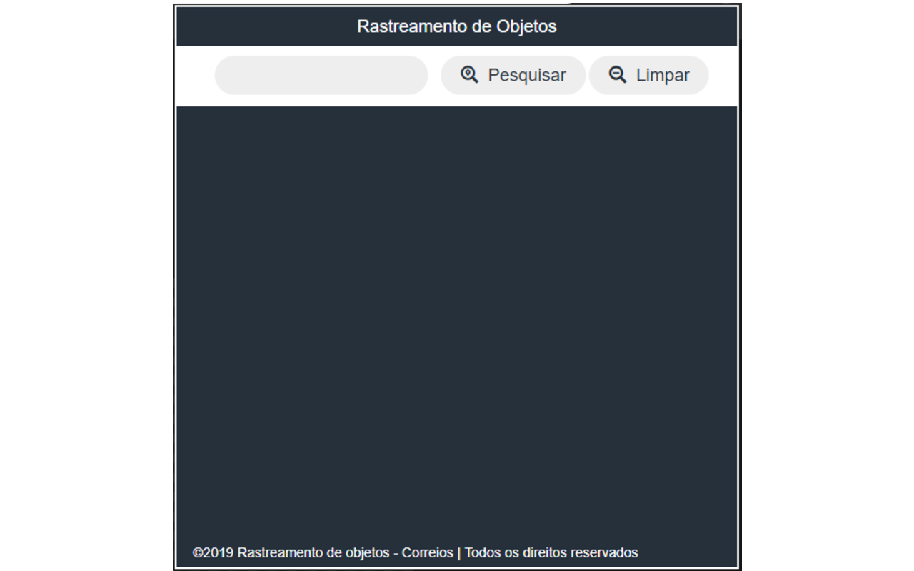 Rastreamento de objetos - Correios Preview image 2