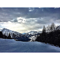   #mountain #snow #sky #winter #ice #champoluc di 