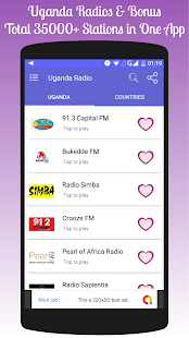 All Uganda Radios in One App - náhled