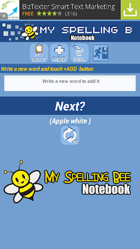 Spelling Bee Notebook