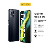 [Mã Elmall5 Giảm 5% Đơn 300K] Điện Thoại Realme Narzo 50 4G 2022 (4Gb/64Gb) - Hàng Chính Hãng