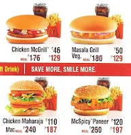 McDonald's menu 2