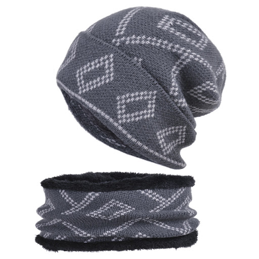 Title 4, Hedging Hat with Thick Square Pattern Keeps You...