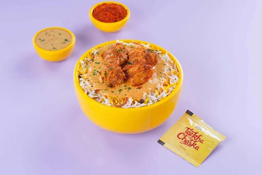 Chicken Bhuna Rice Feast (Spicy) - Regular