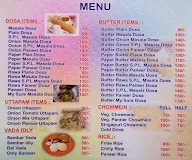 South Indian Anna Madras Cafe menu 2