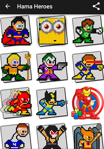 Hama Superheroes