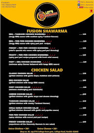 Let's Shawarma menu 4