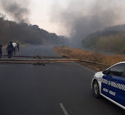 Members of Metro Police were deployed to the M19 highway to monitor the situation. 